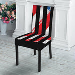 American Flag Freedom Life Print Dining Chair Slipcover