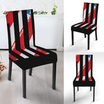 American Flag Freedom Life Print Dining Chair Slipcover
