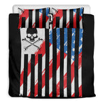 American Flag Freedom Life Print Duvet Cover Bedding Set