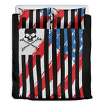 American Flag Freedom Life Print Duvet Cover Bedding Set