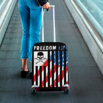 American Flag Freedom Life Print Luggage Cover