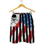 American Flag Freedom Life Print Men's Shorts