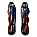 American Flag Freedom Life Print Muay Thai Shin Guards