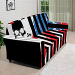 American Flag Freedom Life Print Sofa Cover