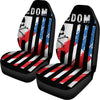 American Flag Freedom Life Print Universal Fit Car Seat Covers