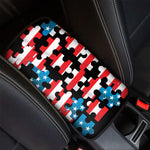 American Flag Jigsaw Puzzle Print Car Center Console Cover