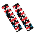 American Flag Jigsaw Puzzle Print Car Seat Belt Covers