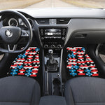American Flag Jigsaw Puzzle Print Front and Back Car Floor Mats