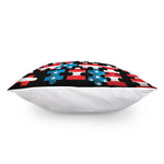 American Flag Jigsaw Puzzle Print Pillow Cover