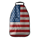 American Flag Knitted Print Car Seat Organizers