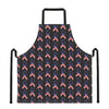 American Flag Ribbon Pattern Print Apron