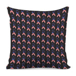American Flag Ribbon Pattern Print Pillow Cover