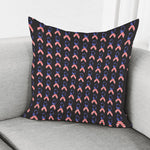 American Flag Ribbon Pattern Print Pillow Cover