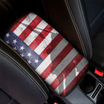 American Flag War Memorial Print Car Center Console Cover