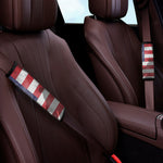 American Flag War Memorial Print Car Seat Belt Covers