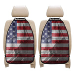 American Flag War Memorial Print Car Seat Organizers