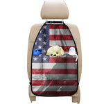 American Flag War Memorial Print Car Seat Organizers