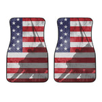 American Flag War Memorial Print Front Car Floor Mats