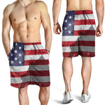 American Flag War Memorial Print Men's Shorts