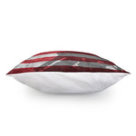 American Flag War Memorial Print Pillow Cover