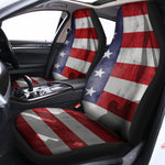 American Flag War Memorial Print Universal Fit Car Seat Covers