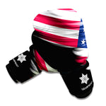 American Flag Wing Print Boxing Gloves