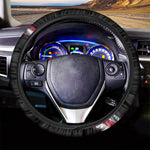 American Flag Wing Print Car Steering Wheel Cover