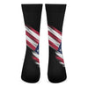 American Flag Wing Print Crew Socks