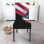 American Flag Wing Print Dining Chair Slipcover
