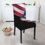 American Flag Wing Print Dining Chair Slipcover