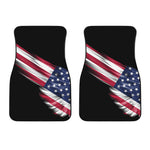 American Flag Wing Print Front Car Floor Mats