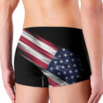 American Flag Wing Print Men's Boxer Briefs