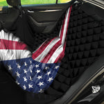 American Flag Wing Print Pet Car Back Seat Cover