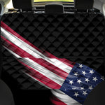 American Flag Wing Print Pet Car Back Seat Cover