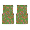 American Football Ball Pattern Print Front Car Floor Mats