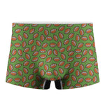 American Football Ball Pattern Print Men's Boxer Briefs