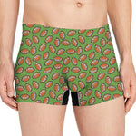American Football Ball Pattern Print Men's Boxer Briefs