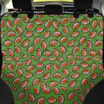 American Football Ball Pattern Print Pet Car Back Seat Cover