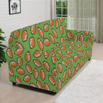 American Football Ball Pattern Print Sofa Cover