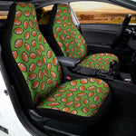 American Football Ball Pattern Print Universal Fit Car Seat Covers