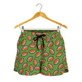 American Football Ball Pattern Print Women's Shorts