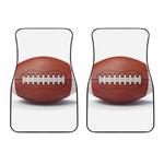 American Football Ball Print Front Car Floor Mats