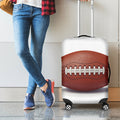 American Football Ball Print Luggage Cover