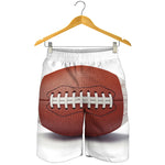 American Football Ball Print Men's Shorts