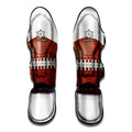 American Football Ball Print Muay Thai Shin Guards