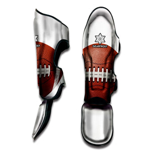 American Football Ball Print Muay Thai Shin Guard