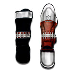 American Football Ball Print Muay Thai Shin Guard