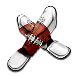 American Football Ball Print Muay Thai Shin Guard