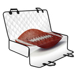 American Football Ball Print Pet Car Back Seat Cover