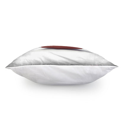 American Football Ball Print Pillow Cover